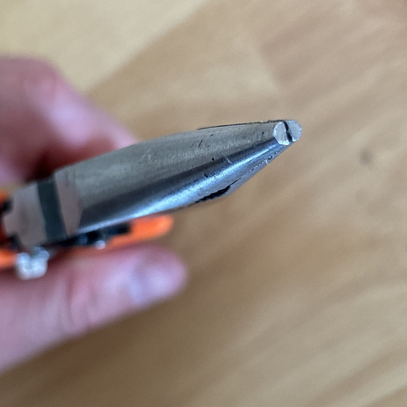 Cornwell Tools Compound Action Needle Nose Pliers W/ Cutter Orange CPL-1300