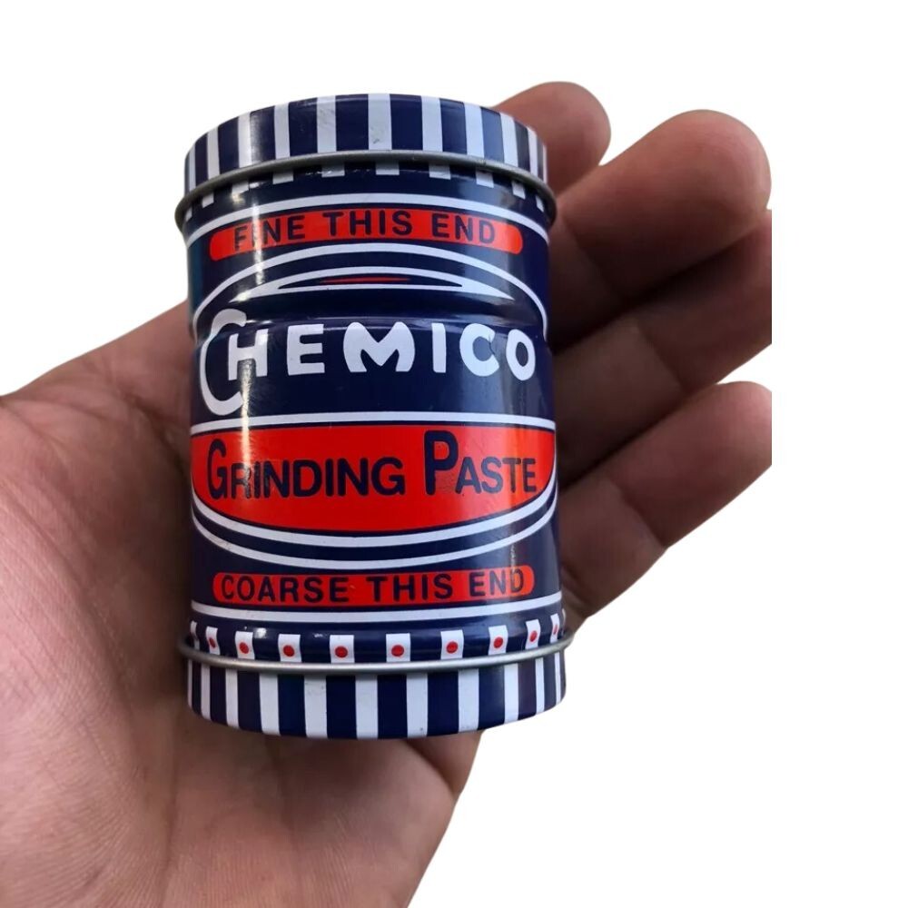 Chemico Valve Grinding Paste Fine Coarse Double Ended Tin Clean Engine 100g