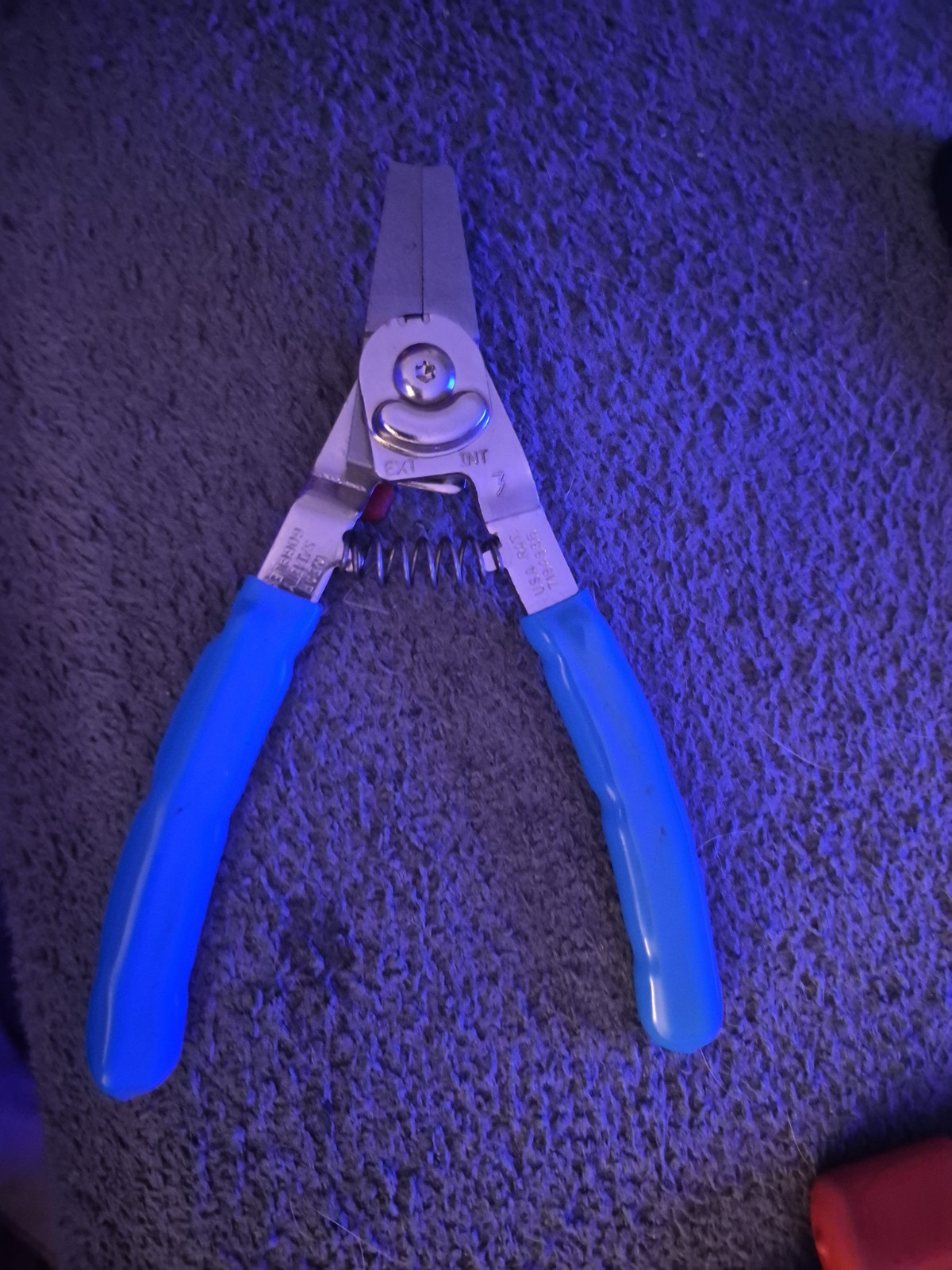 CHANNELLOCK 8″ CONVERTIBLE RETAINING RING PLIERS USA – 927 (A)