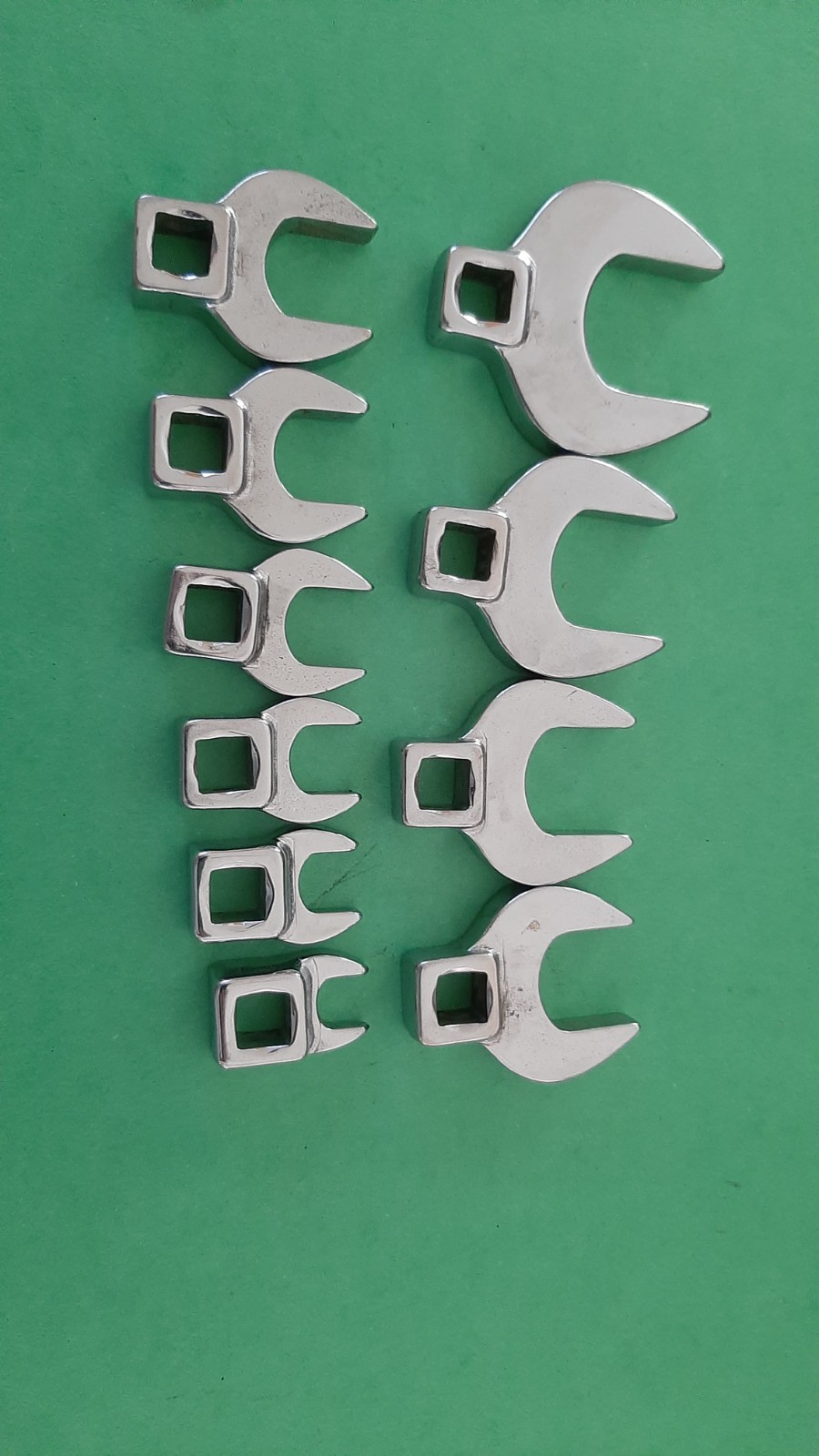 Craftsman USA 3/8″ Drive SAE 10pc 3/8″ to 1″ (no 15/16) Crow Foot Wrench Set