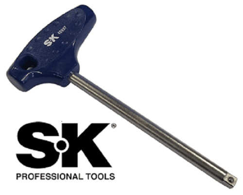 SK Professional Tools 1/4″ Driver T-Handle Nut Socket Screwdriver