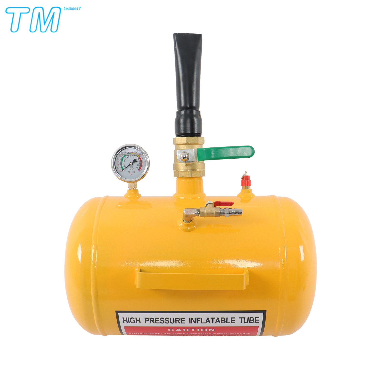 5 Gallon 145 psi Yellow Heavy Duty Air Tire Bead Seater Blaster Seating Tool