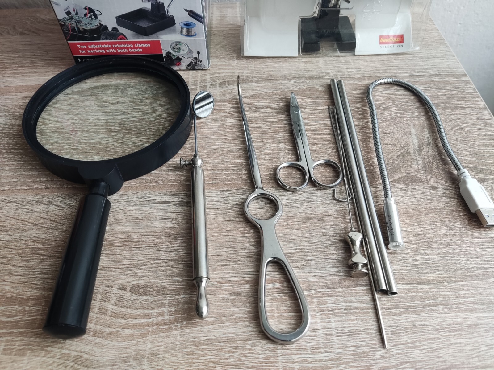 A set of tools for restoration and repair.