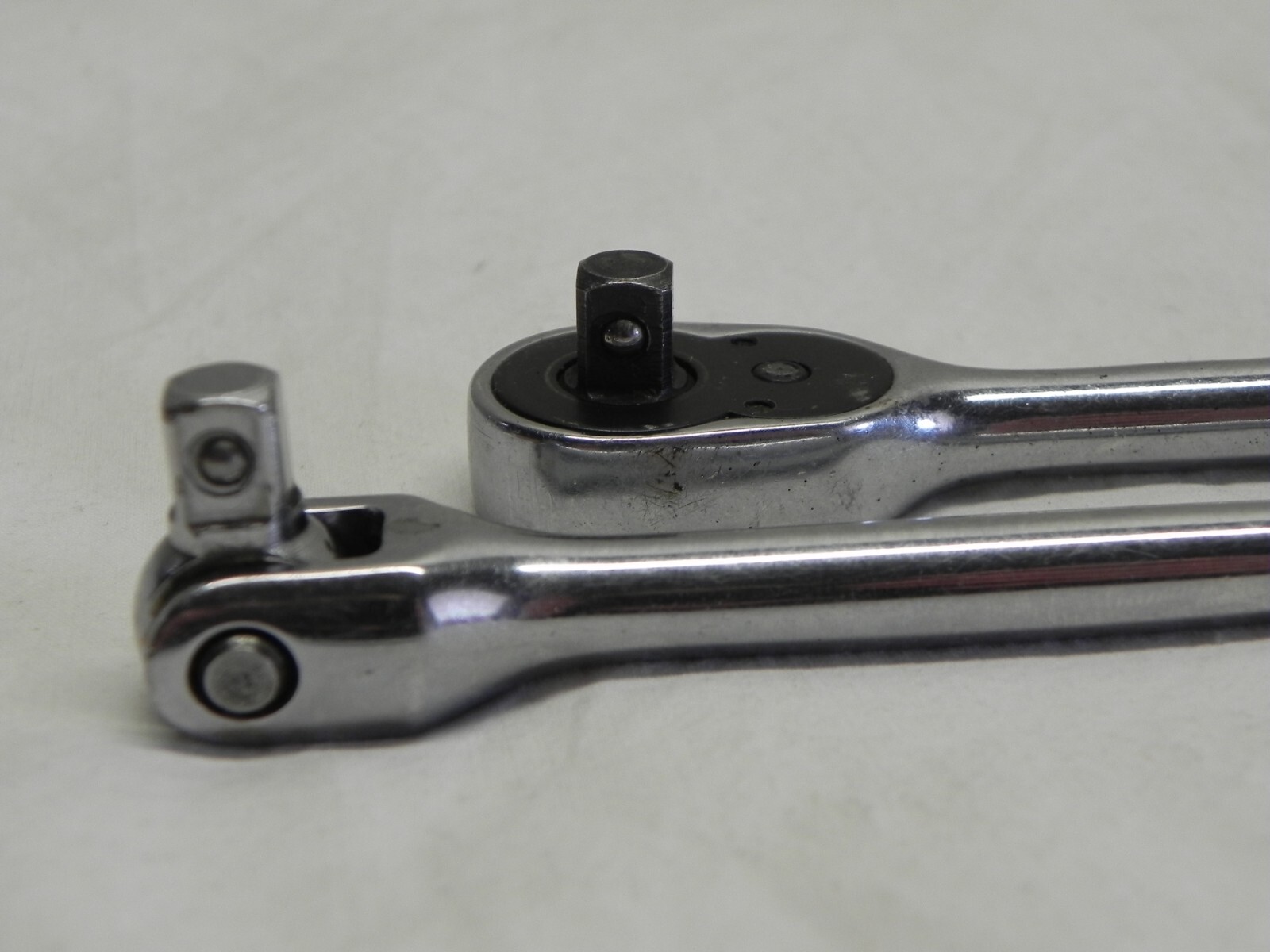 Snap-On TM70B & TM10F 1/4» Drive Ratchet & Breaker Bar Set