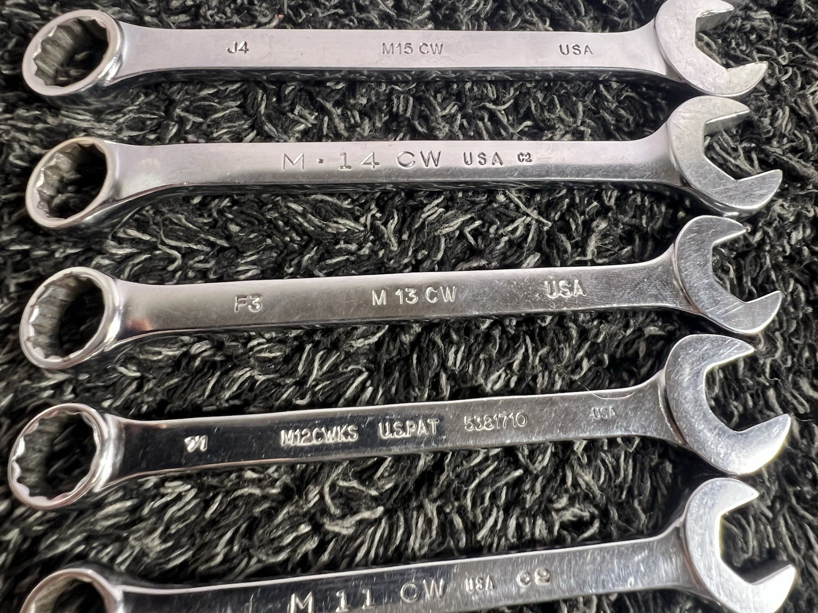 MAC Tools 11pc 6mm + 9mm + 11mm – 19mm Metric 12pt Combo Wrench Set