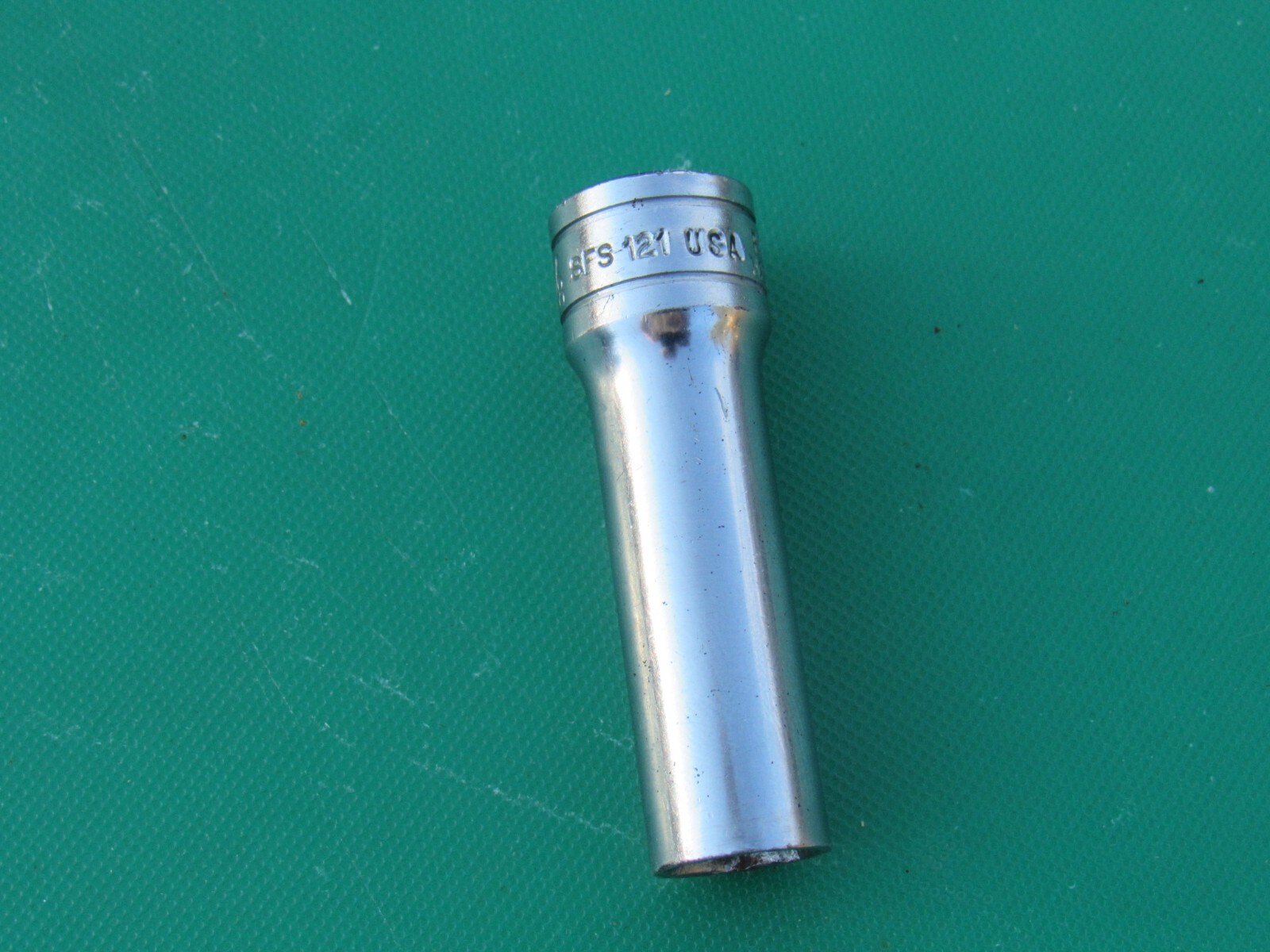 SNAP ON 3/8″ SFS121 3/8″ DRIVE DEEP SAE 6 POINT CHROME SOCKET SFS 121 UNDERLINE