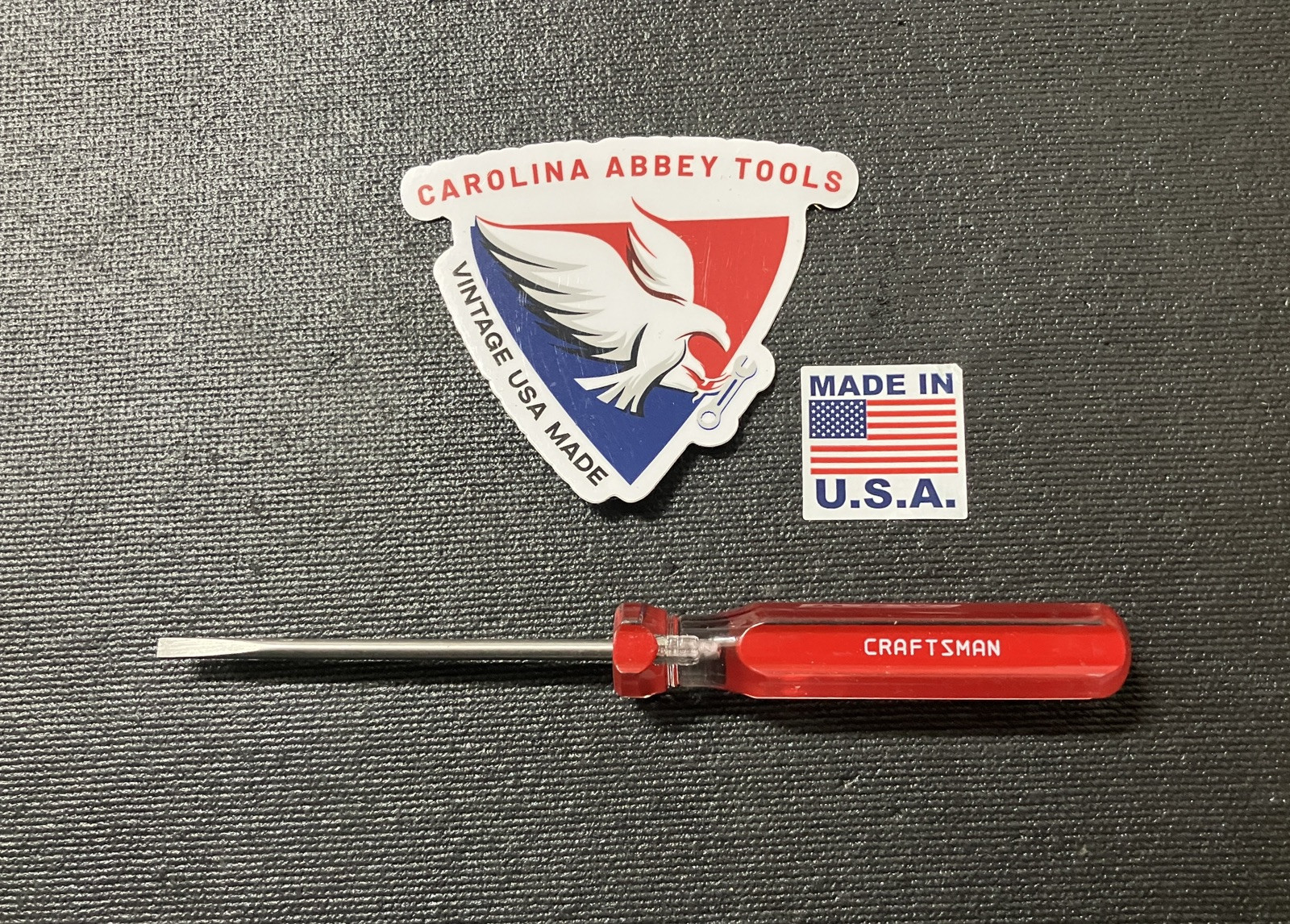 NOS Sears Craftsman Slotted Stainless Steel Screwdriver 41534 Q USA