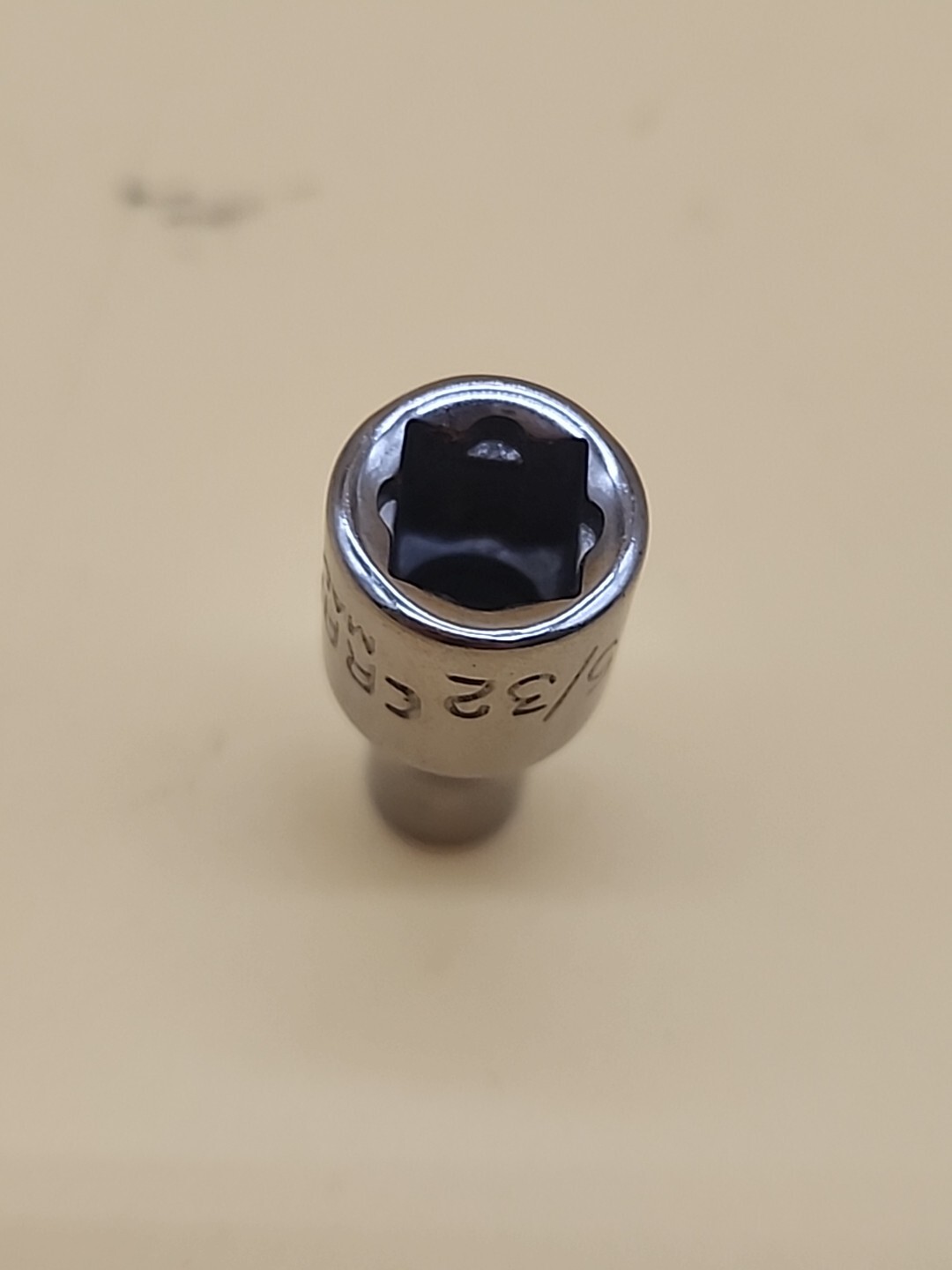 Craftsman Tools Vintage NEW 5/32″ 6 Point 1/4″ Drive Shallow Socket G2-43481 USA