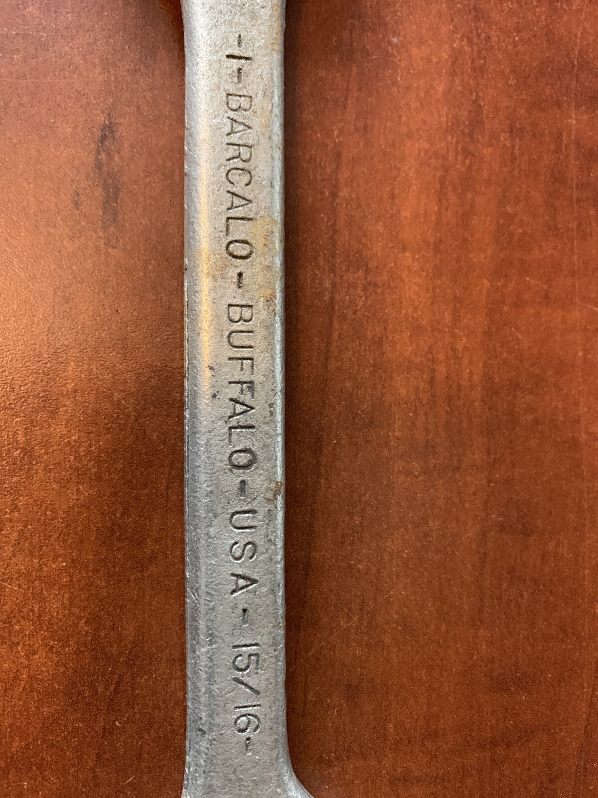 BARCALO BUFFALO OPEN END WRENCH 1″ – 15/16″ 9 inches USA VINTAGE