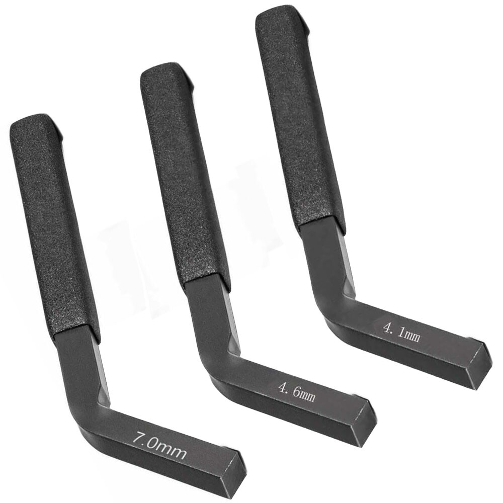 Engine Brake Adjustment Tool Set 3pcs for DD13 DD15 DD16 Jake Brake Feeler Gauge