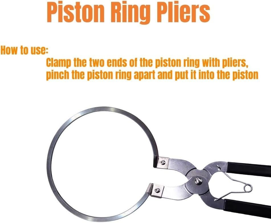 Piston Ring Installer Adjustable Engine Pliers Expander Tool