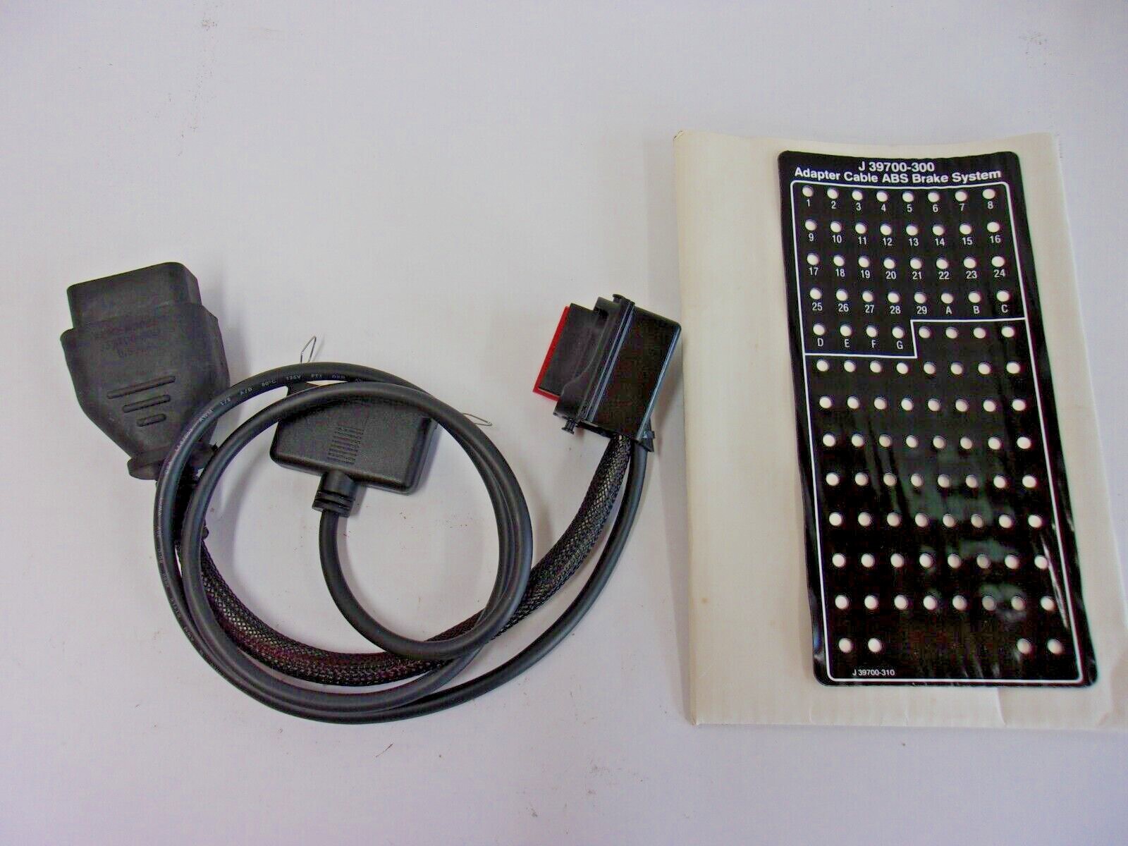 * Kent-Moore J-39700-300 Breakout Box Adapter with Overlay