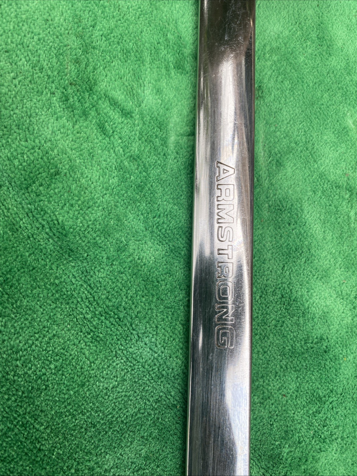 VINTAGE ARMSTRONG 1” 12 POINT COMBINATION OPEN BOX WRENCH # 25-432 USA