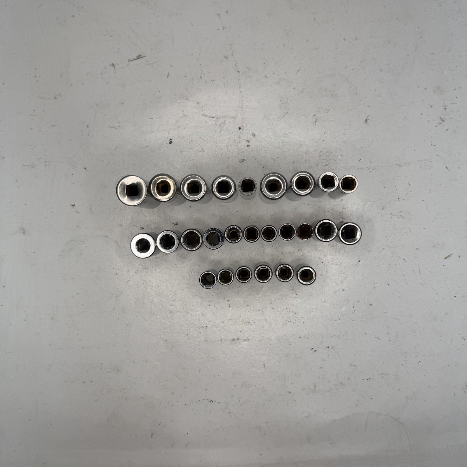 27pcs Mechanics Tools – Sockets and Extension – Stanley Craftsman Unbranded