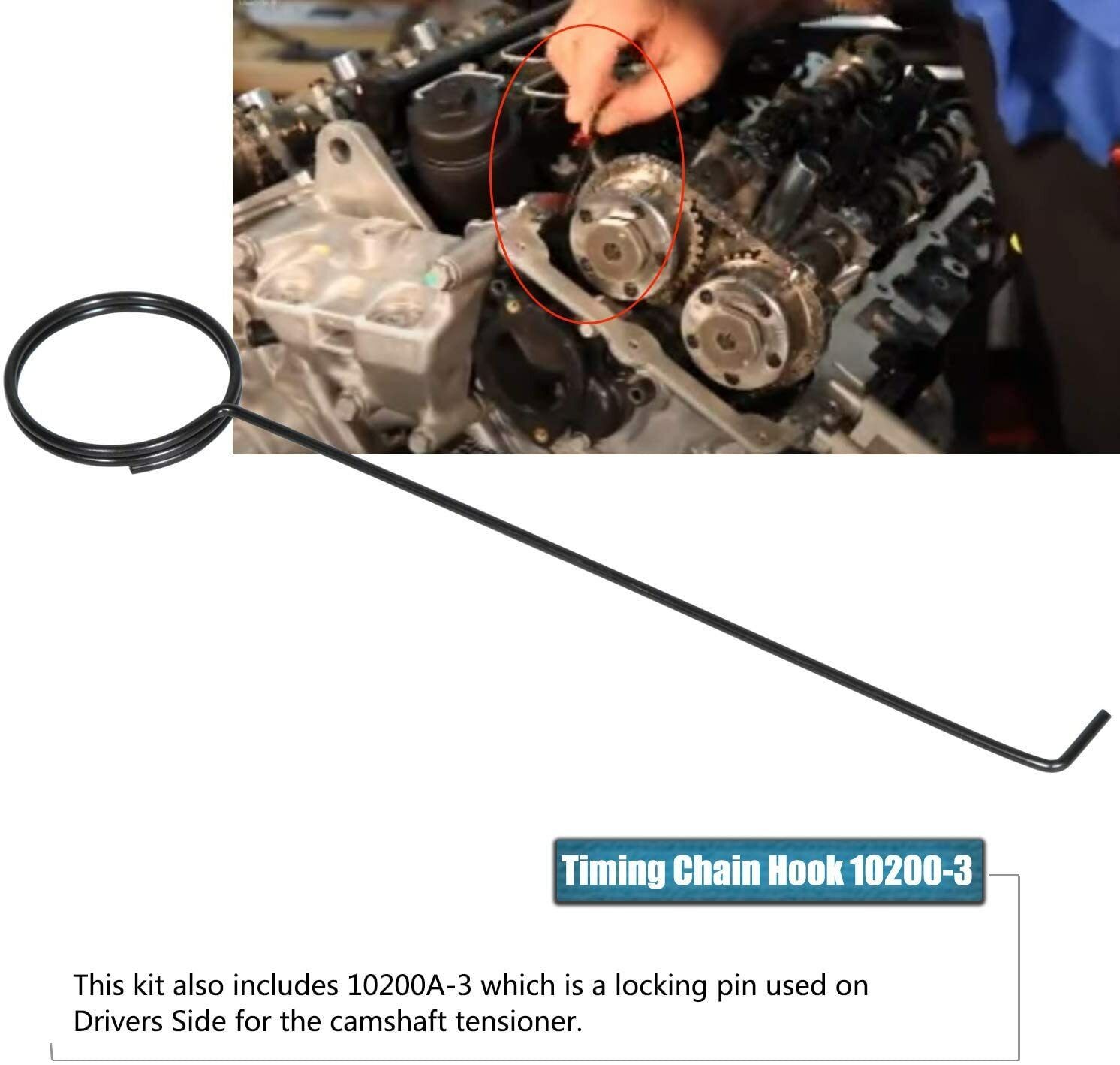 3.6L Pentastar Timing Tool Kit 3.6L Camshaft Phaser Timing Chain Lock Tools