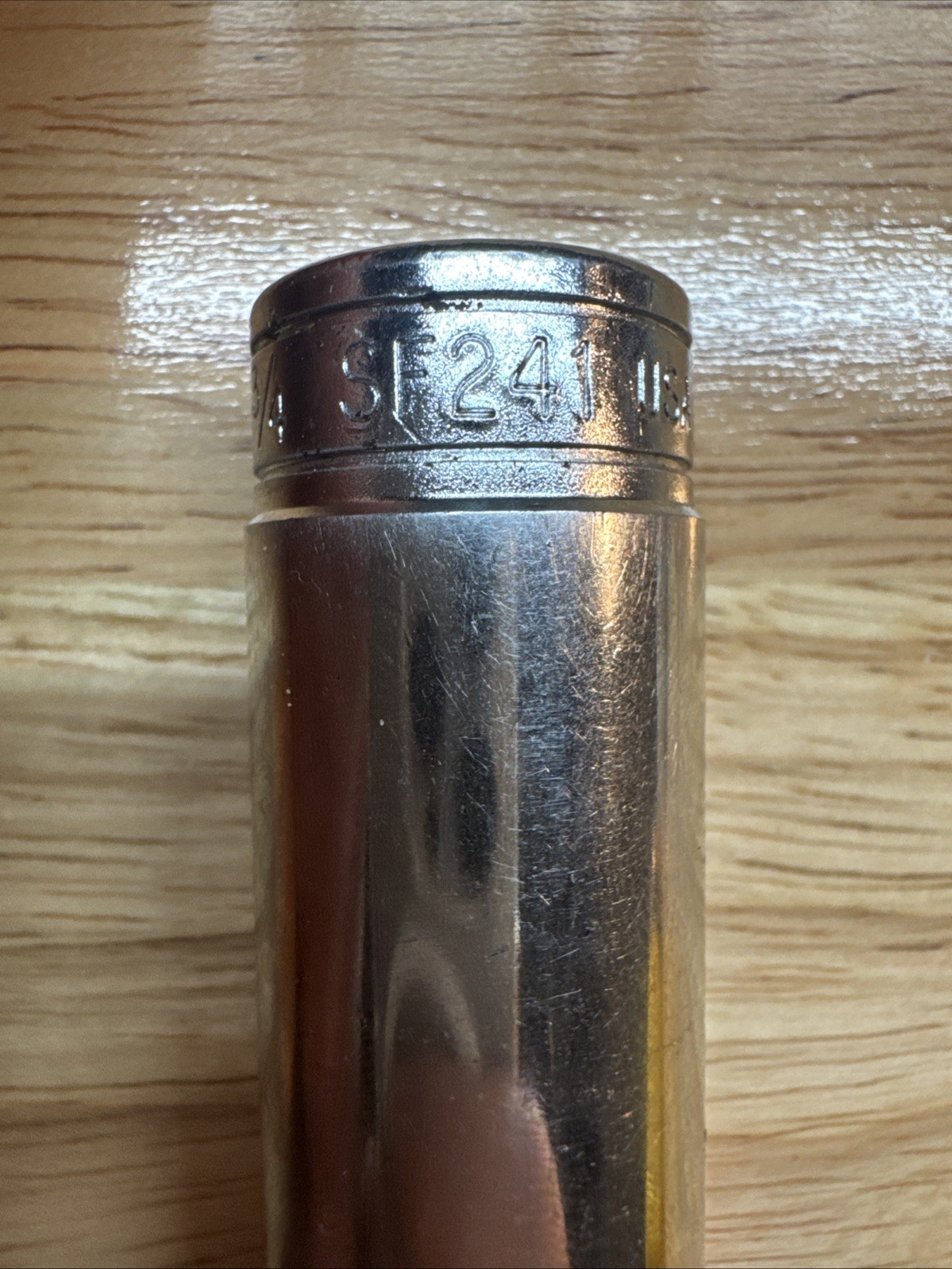 Snap On SF-241 3/4” inch SAE 3/8” Drive 12 Point Deep Socket