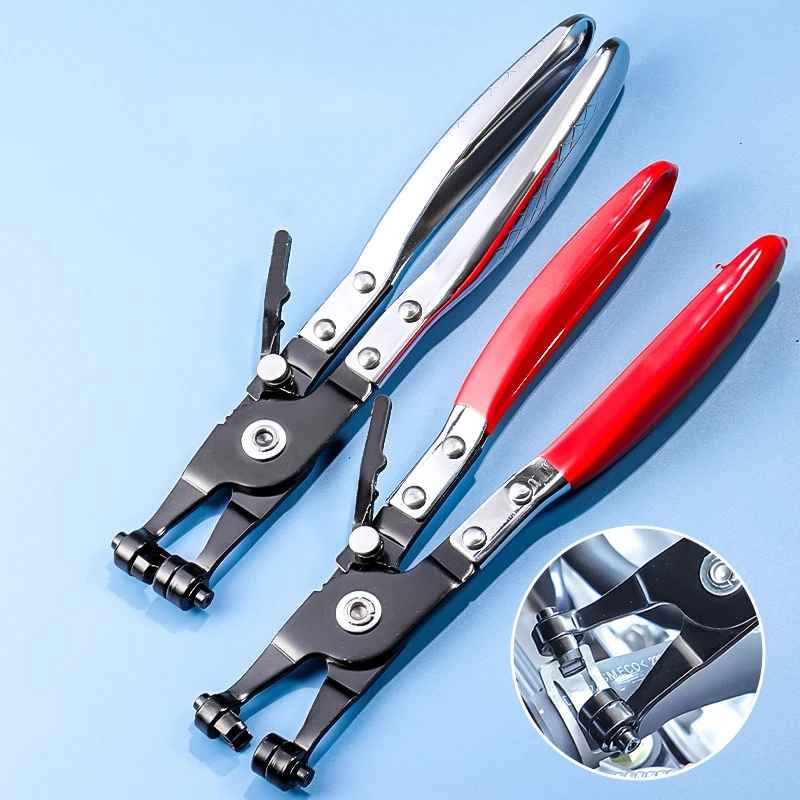 Hose Clamp Pliers, Wire Long Reach Hose Clamp Pliers Set Fuel Oil Water Hose Aut