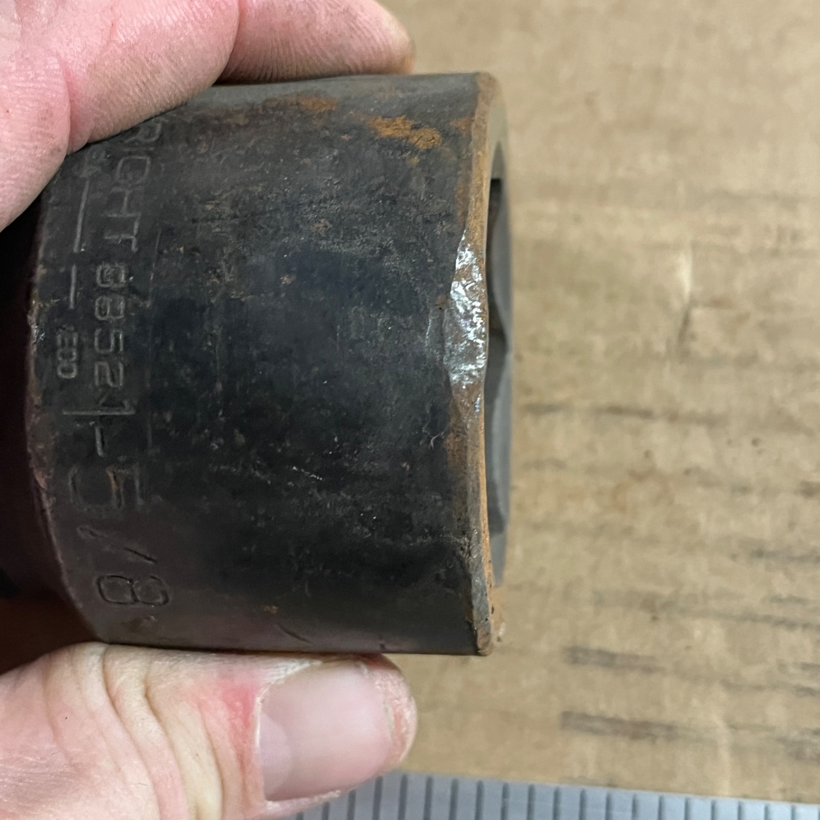 Wright 8830 1″ Drive 6 Point Impact Shallow Socket 15/16″ – 04E