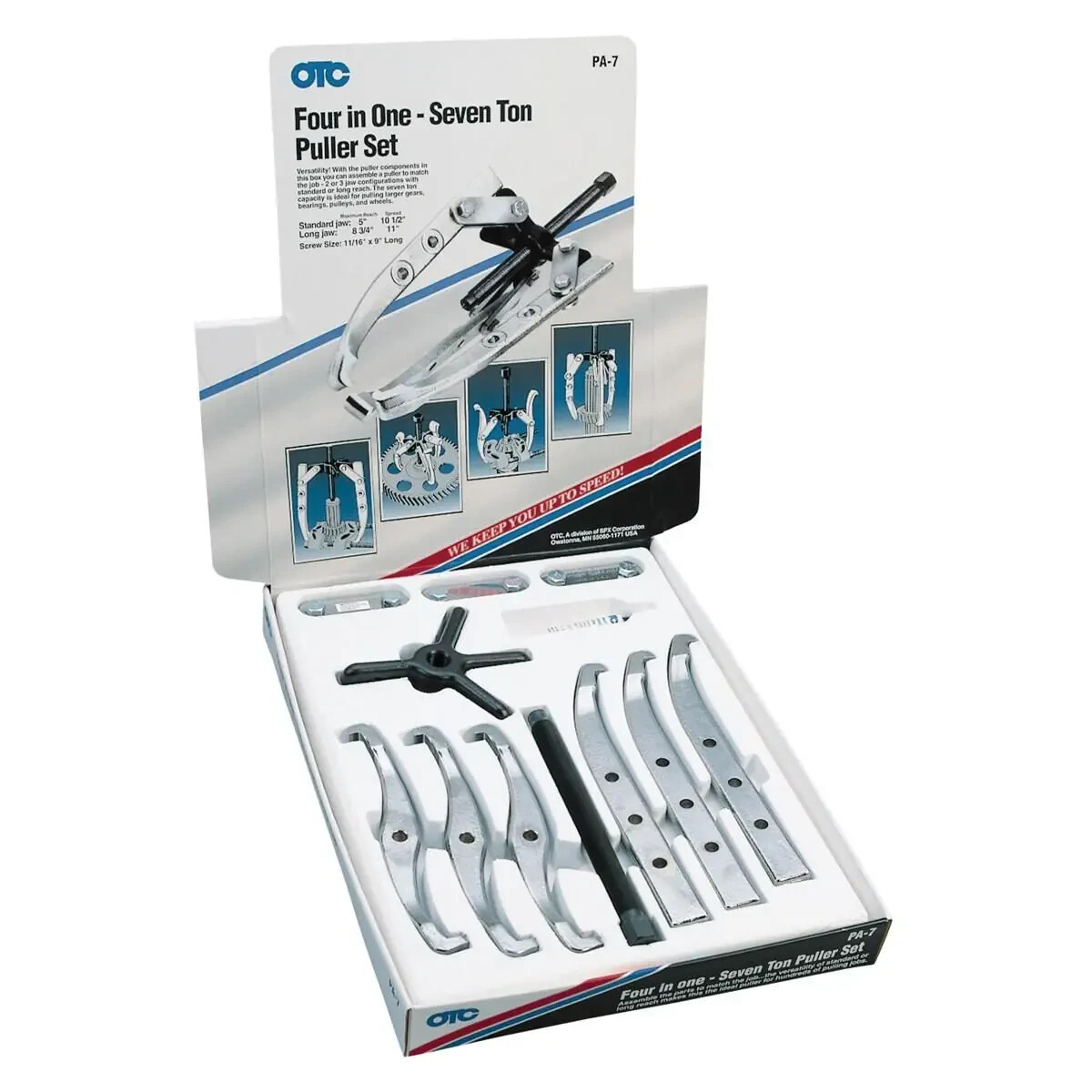 OTC PA7 7 Ton Multi Style Puller Set