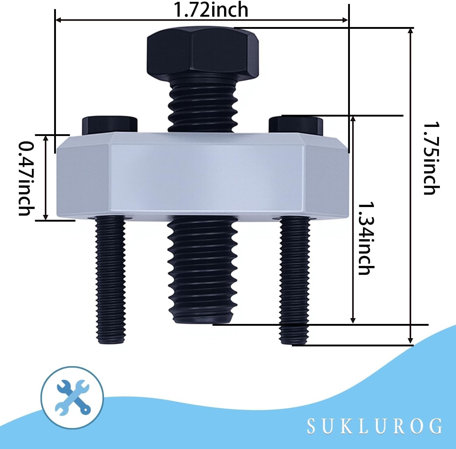 Heavy-Duty Steering Wheel Adapter for Polaris RZR UTV Models 2014-2025