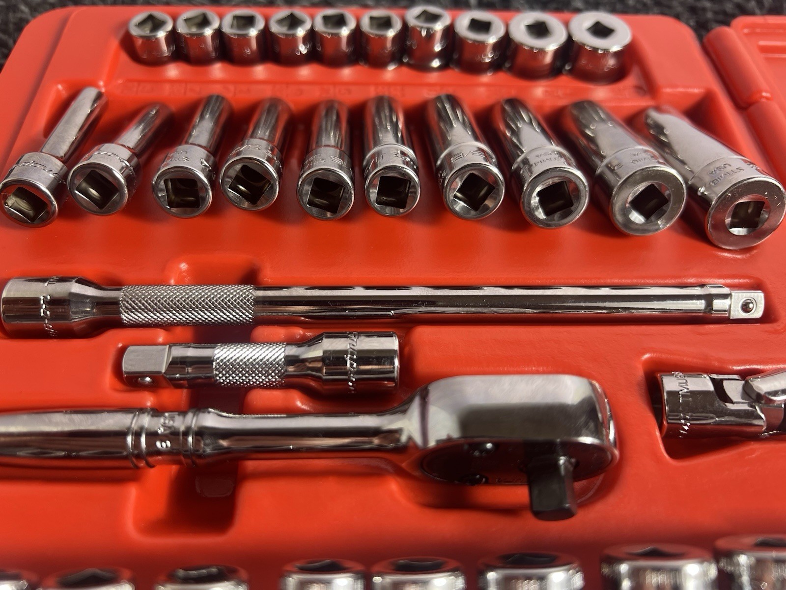 Snap-on 144TMPB 44pc 1/4” Drive 6pt General Service Set *Excellent*