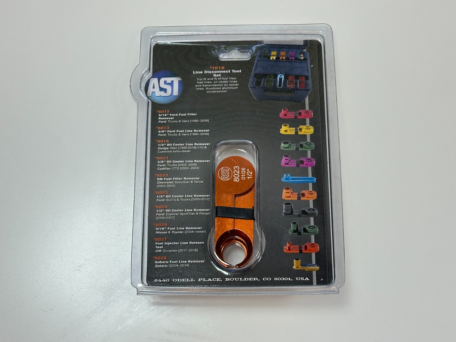 NEW Assenmacher AST 1/2″ Transmission Oil Cooler Line Disconnect Tool # 8023