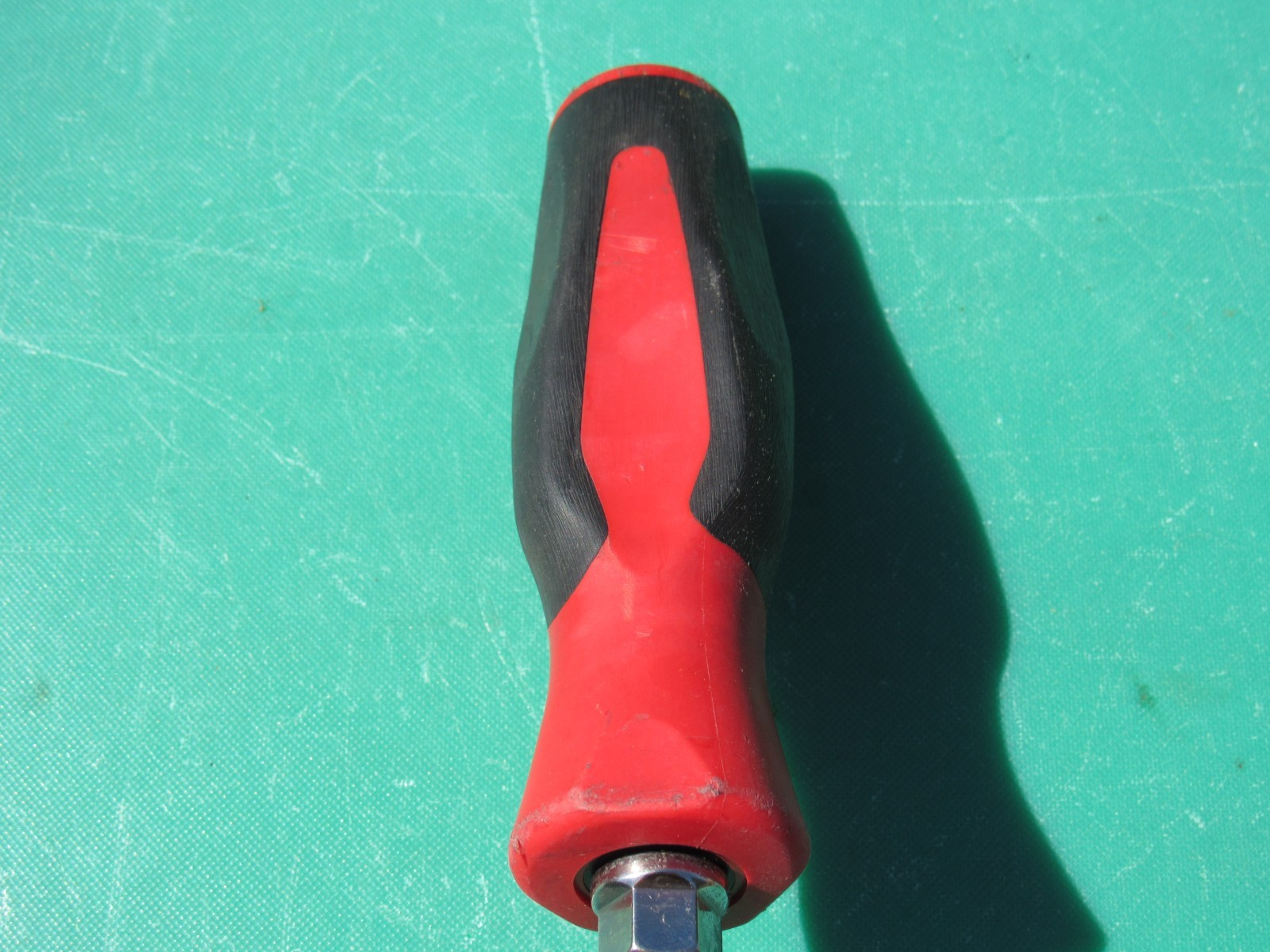 SNAP ON SGD8BR SGD8B RED BLACK HANDLE STRAIGHT / FLAT TIP / SLOTTED SCREWDRIVER