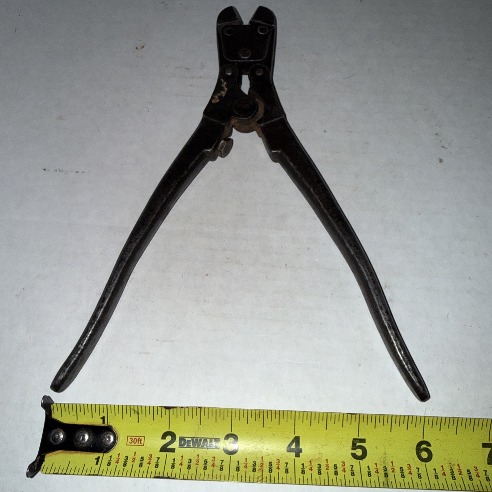 Vtg Snap-On Tools Made in USA HL-9 High Leverage Diagonal Cutters Pliers 9″ !!