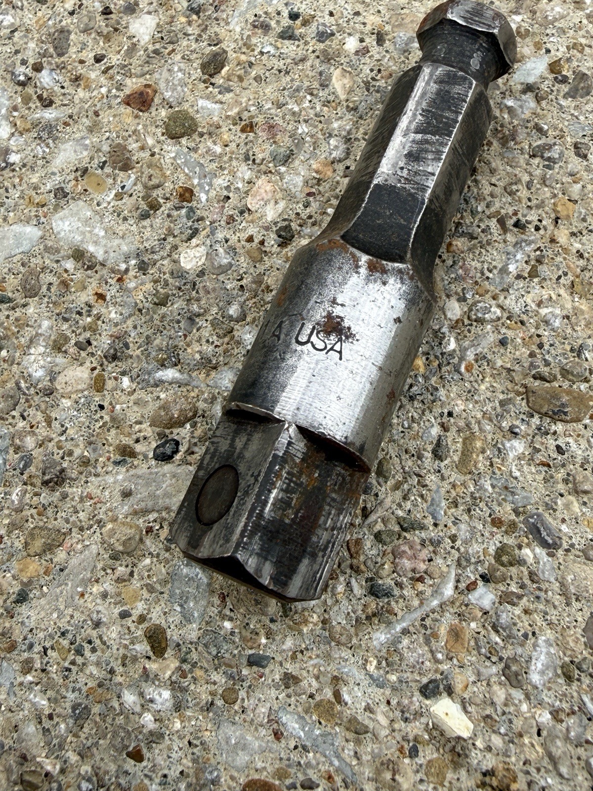 Snap-on 7/16″ Hex Drive 1/2″ Drive 2-3/4″ Locking Pin Adaptor Extension A3011A