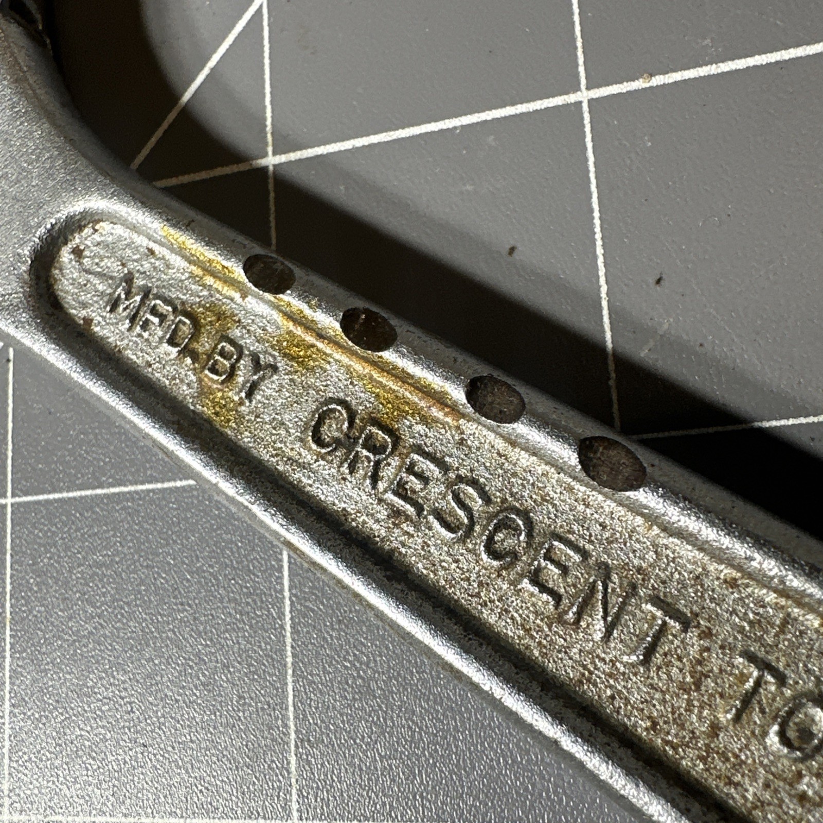 Crescent 8″ Adjustable Wrench USA Original Crestoloy Vintage