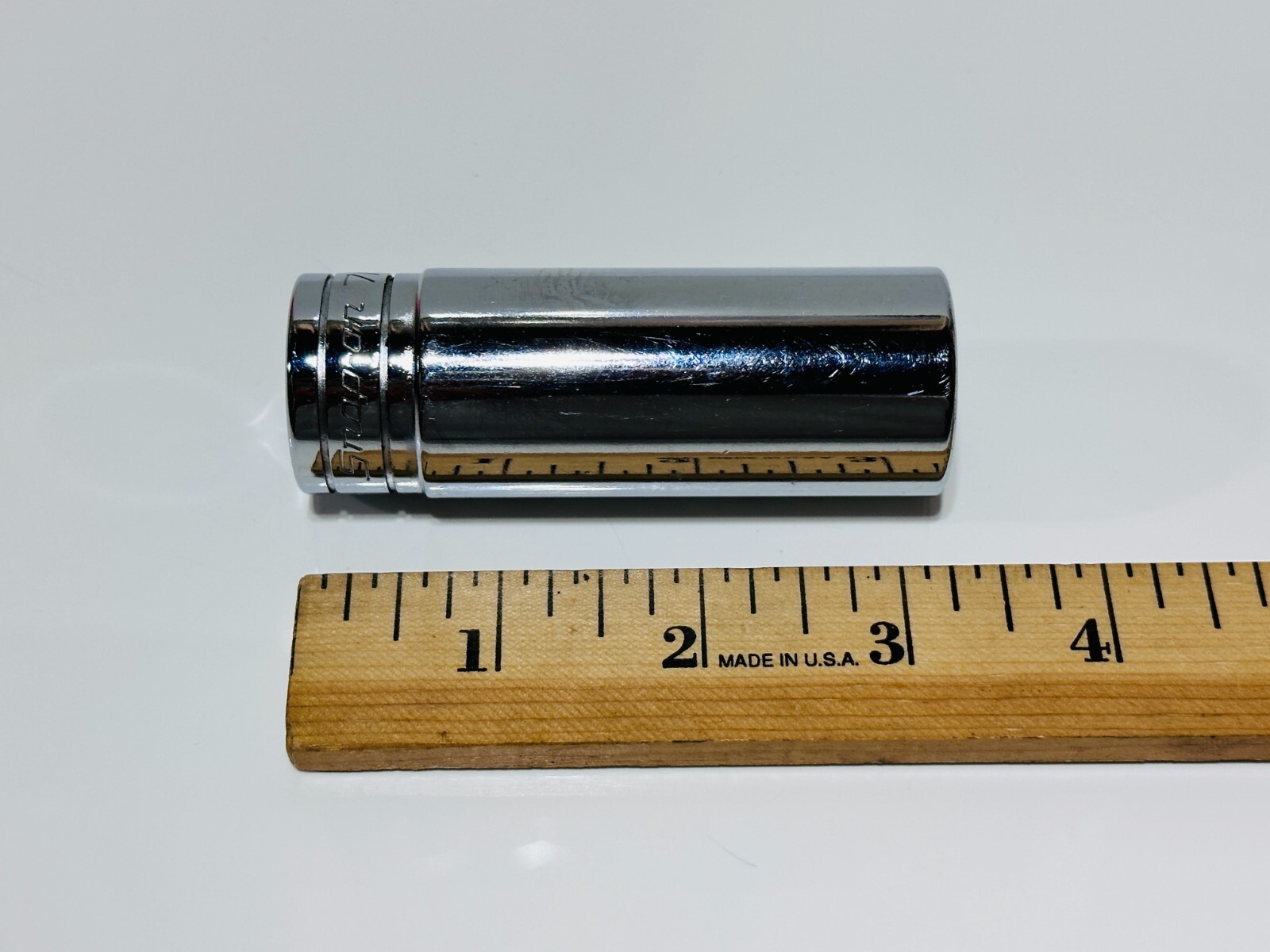Snap-On Tools USA TS281 SAE 7/8″ Deep Chrome Socket – 1/2″ Drive – 6 Point