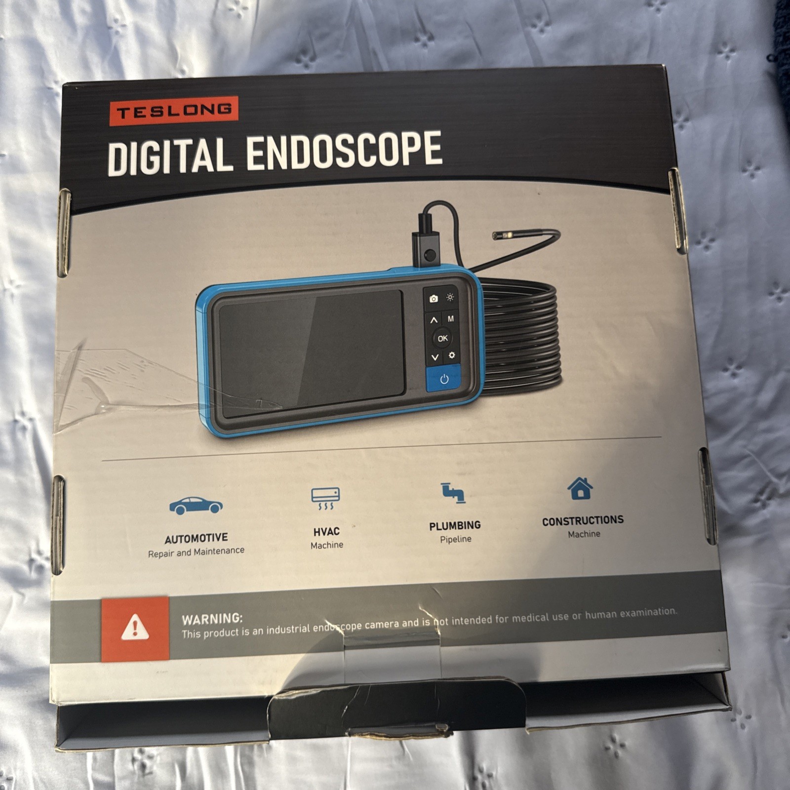 Teslong Digital Endoscope MS-450 Underwater Camera Pipes Used Once And Works