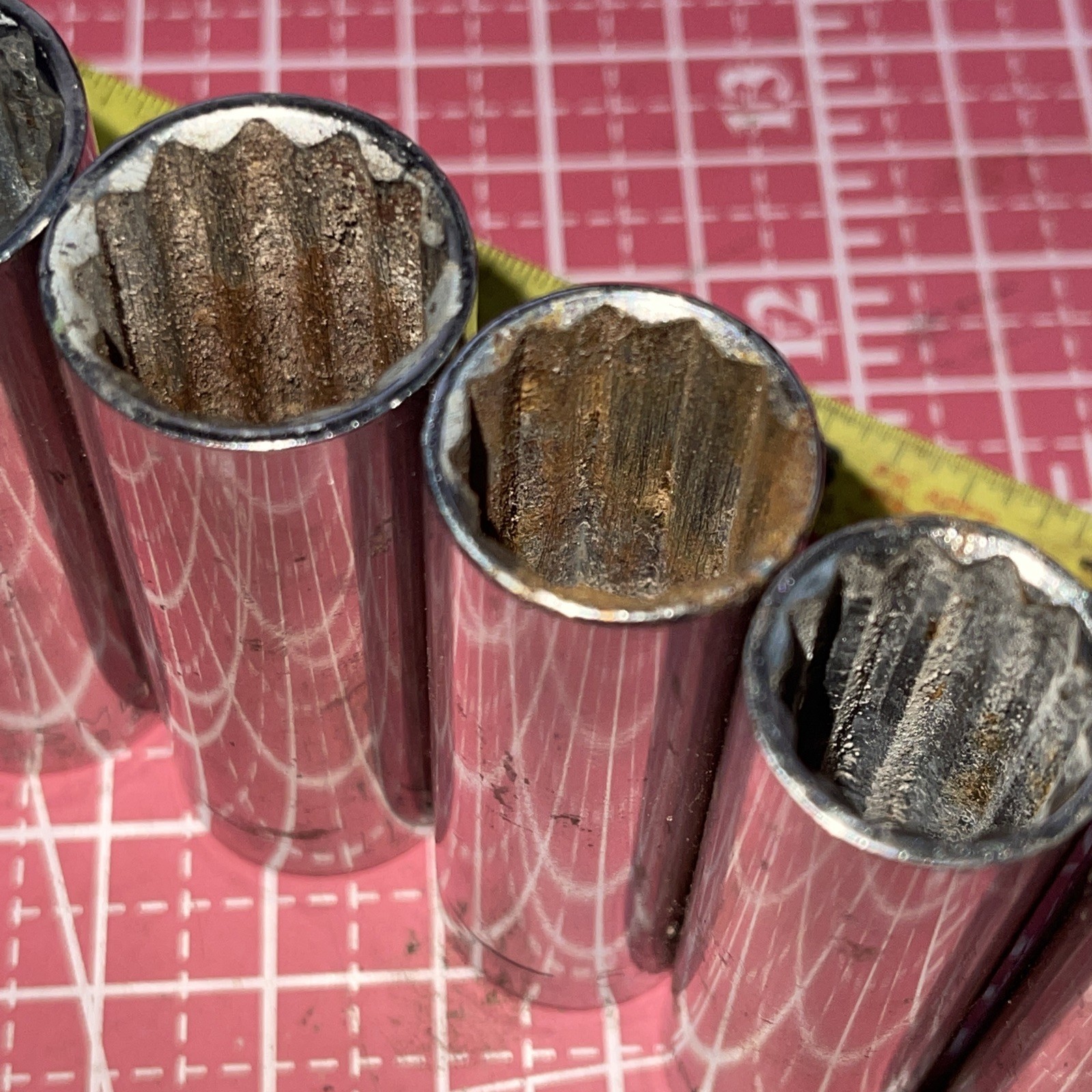 Craftsman USA G 7 Piece 3/8 Drive 12 Point SAE DEEP Socket Set 3/8″ 34307 Read