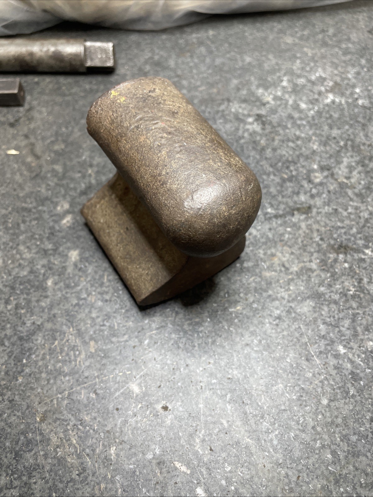 Vintage Auto Body Dolly General Purpose Fender Repair Hand Anvil