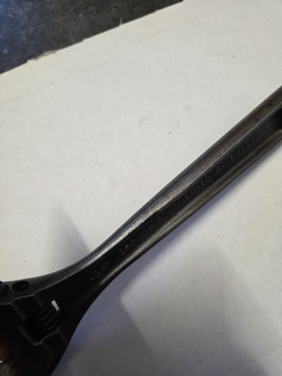 Bahco Ergo 8072 10″ 250mm Adjustable Spanner Wrench Made In Sweden (A)