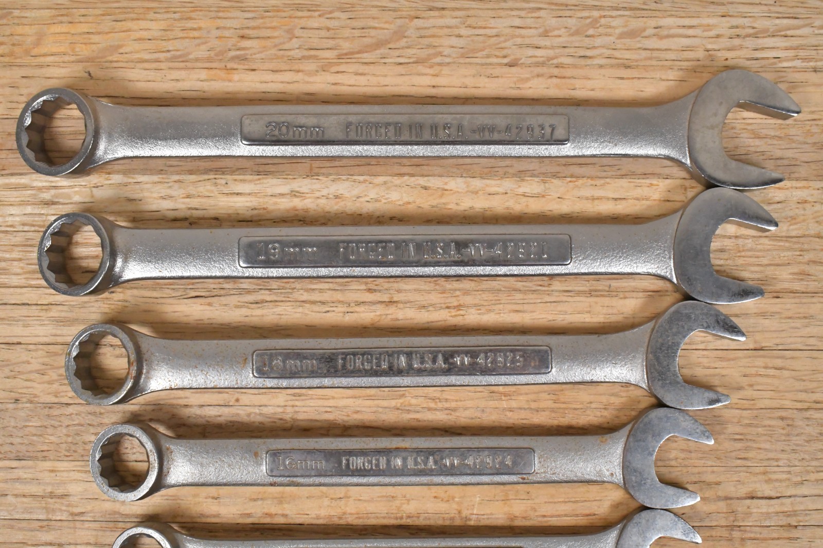 11pcs CRAFTSMAN Metric Combination Wrench Set Near Complete 20mm-6mm 12-Point