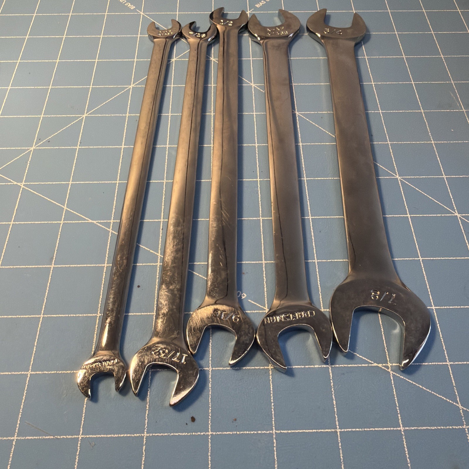 Craftsman Full Polish Standard SAE TappetWrench Set – 5 pcs