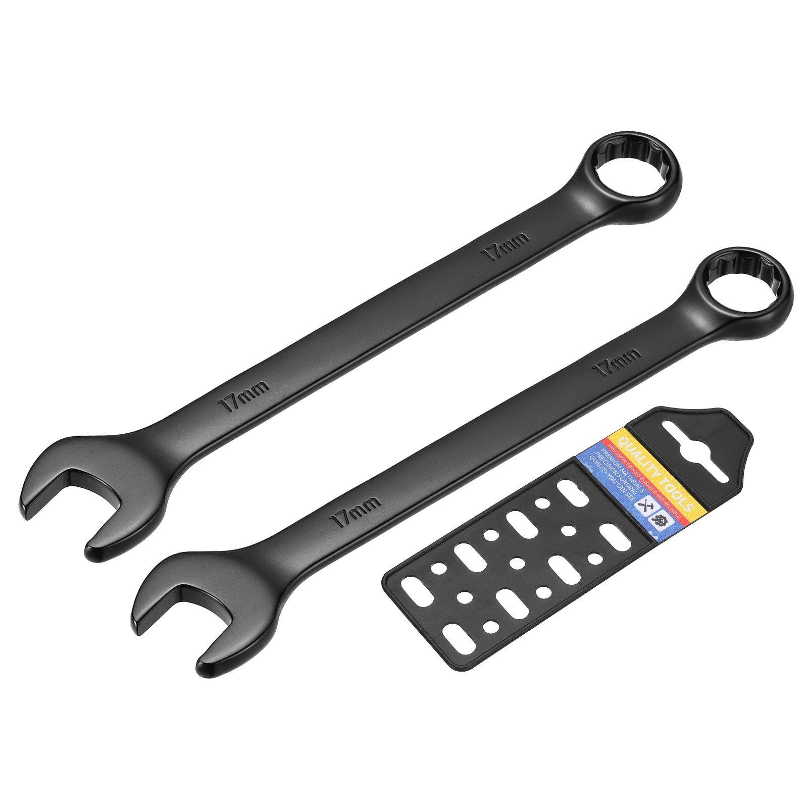17mm Metric Combination Wrench, | Black CR-V Steel, 2-Pieces