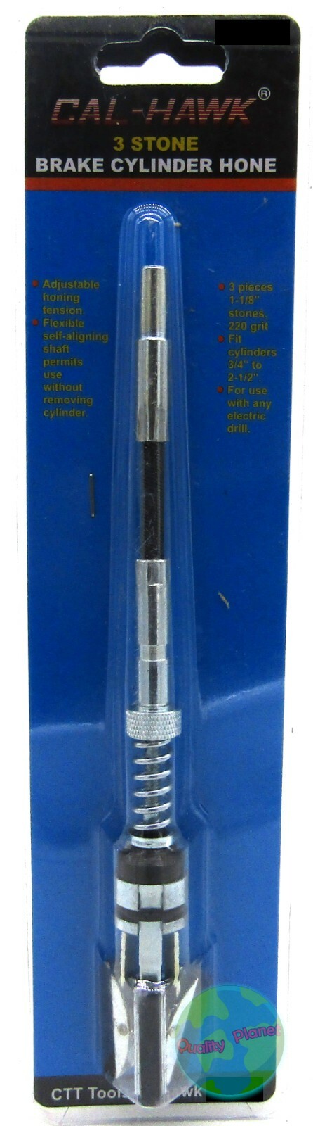 New 1-1/8″ 3 legs Adjustable Brake Cylinder Hone piston With 3 grinding Stones