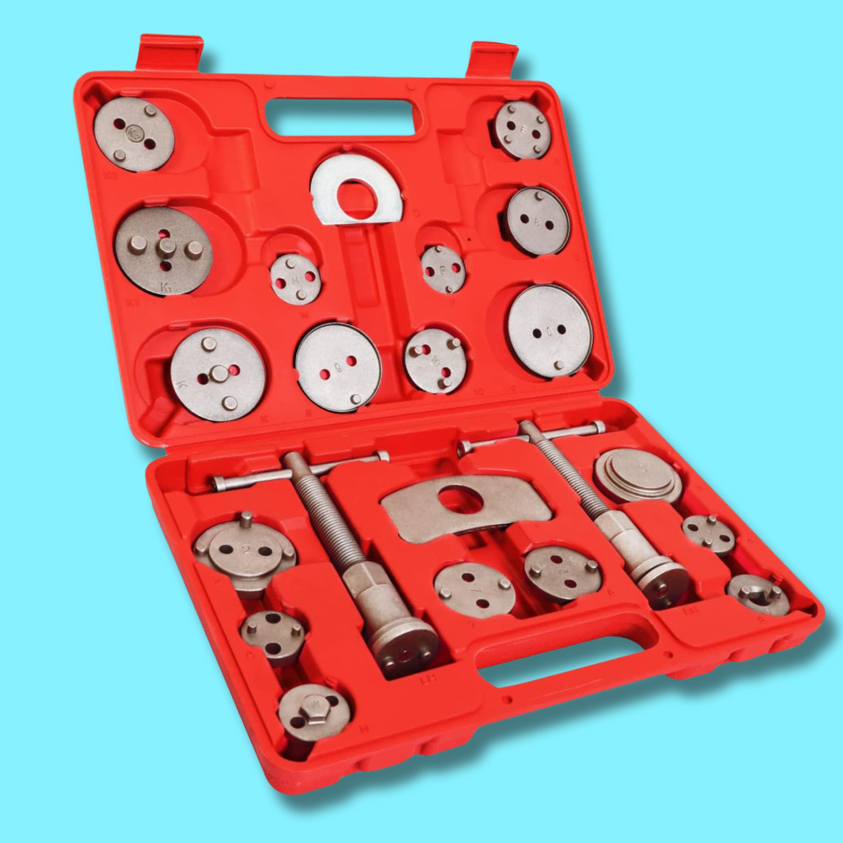 VLAND 22pcs Brake Caliper Tool Set and Wind Back TOOL Kit Car Truck Break Disc