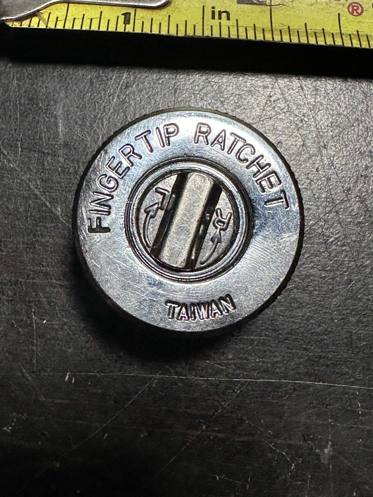 Fingertip Ratchet 1/4 In Drive Unbranded Taiwan Palm Round Head
