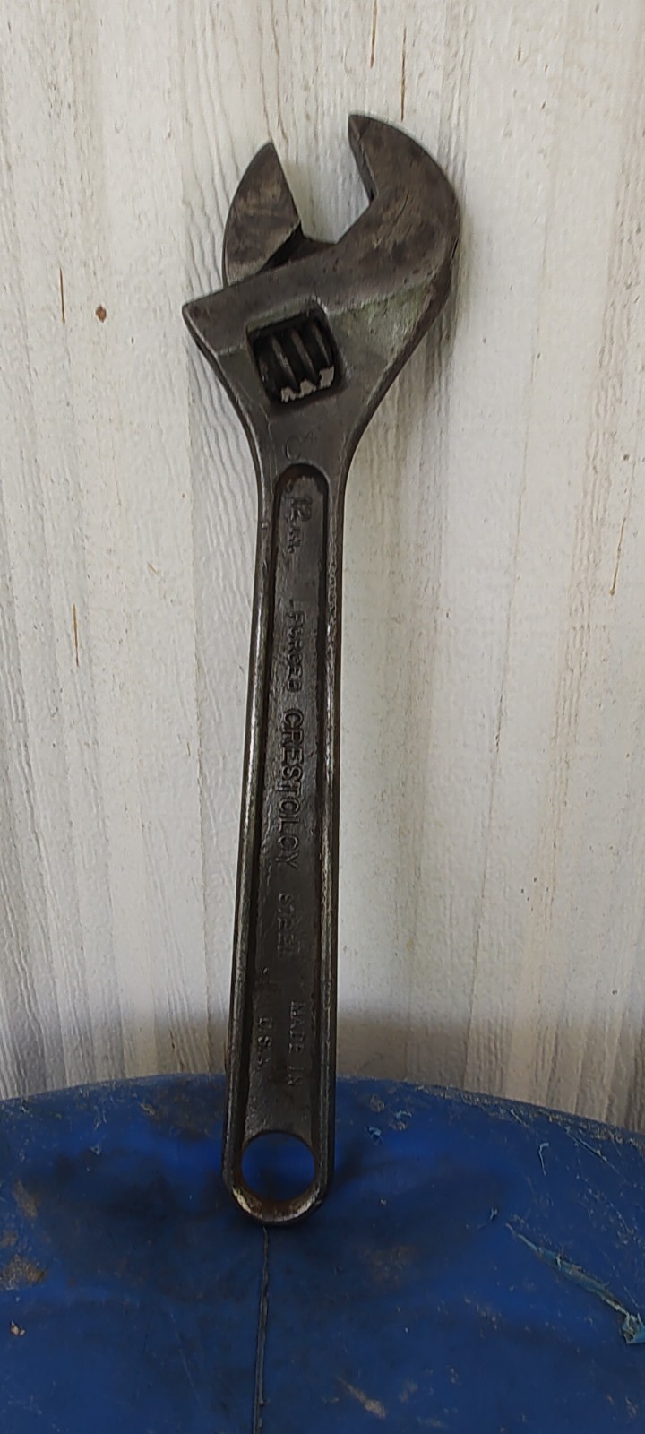 Crescent Brand 12” Adjustable Wrench Crestoloy Made in USA Jamestown NY