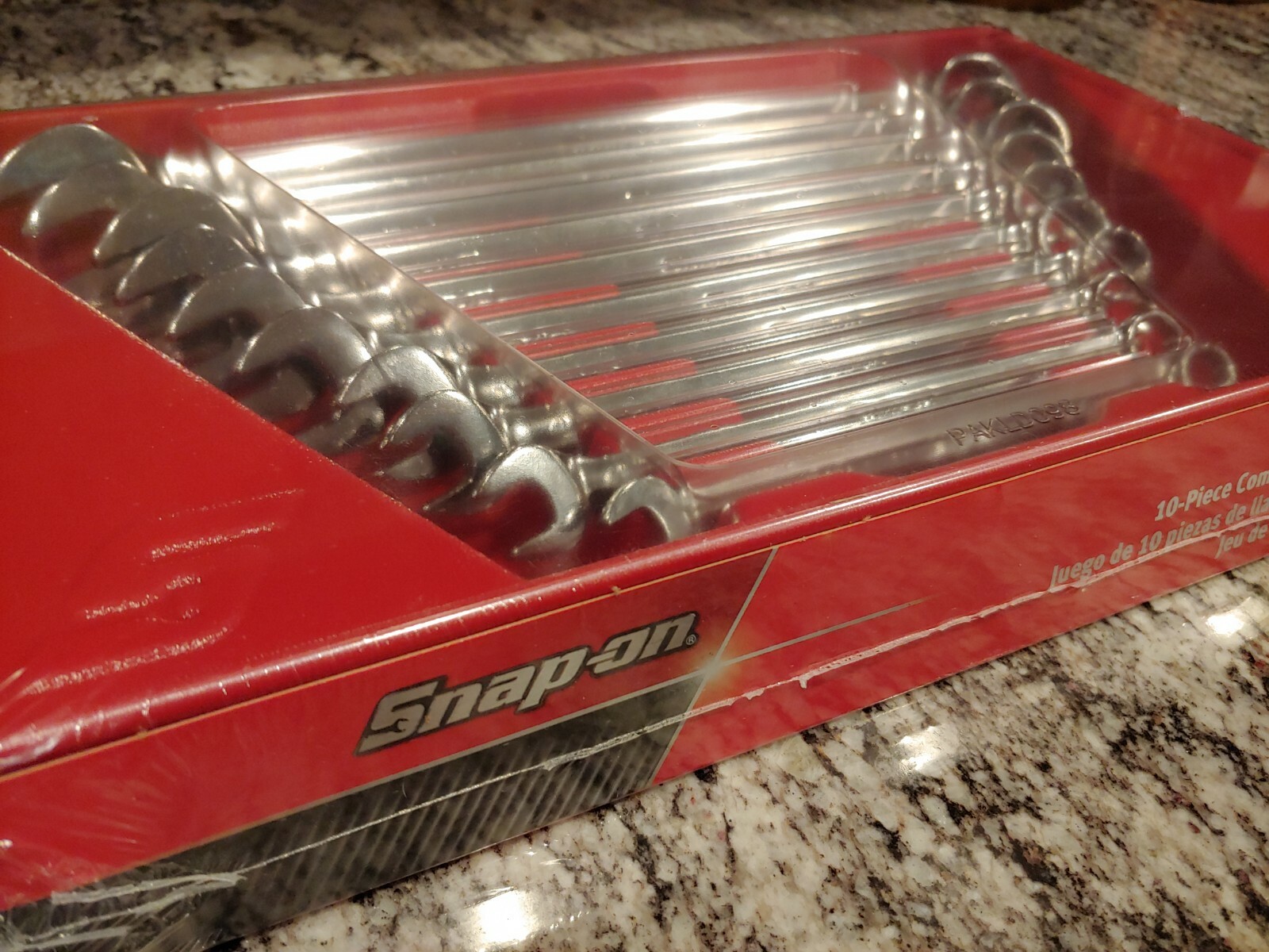 Snapon Tools 10pc Flank Drive Wrench Set 5/16-7/8 – SAE – SEALED