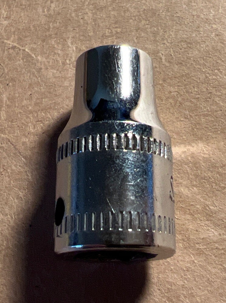 Snap On 1/4″ Drive 6mm Shallow 6pt Metric Socket TMM6