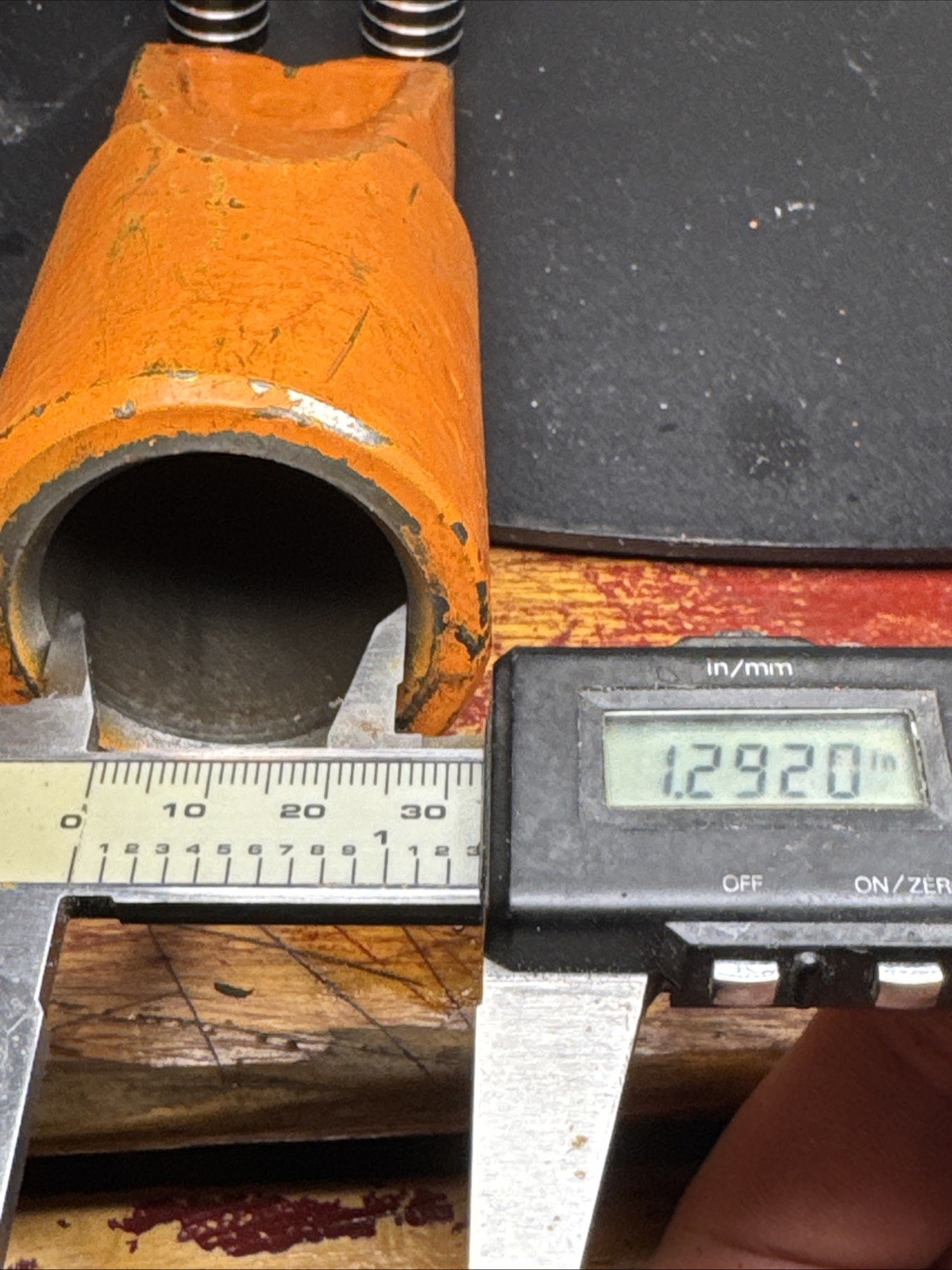 Unknown Brand But VTG Attachments to 10-ton Hydraulic Ram 18lbs Good Shape