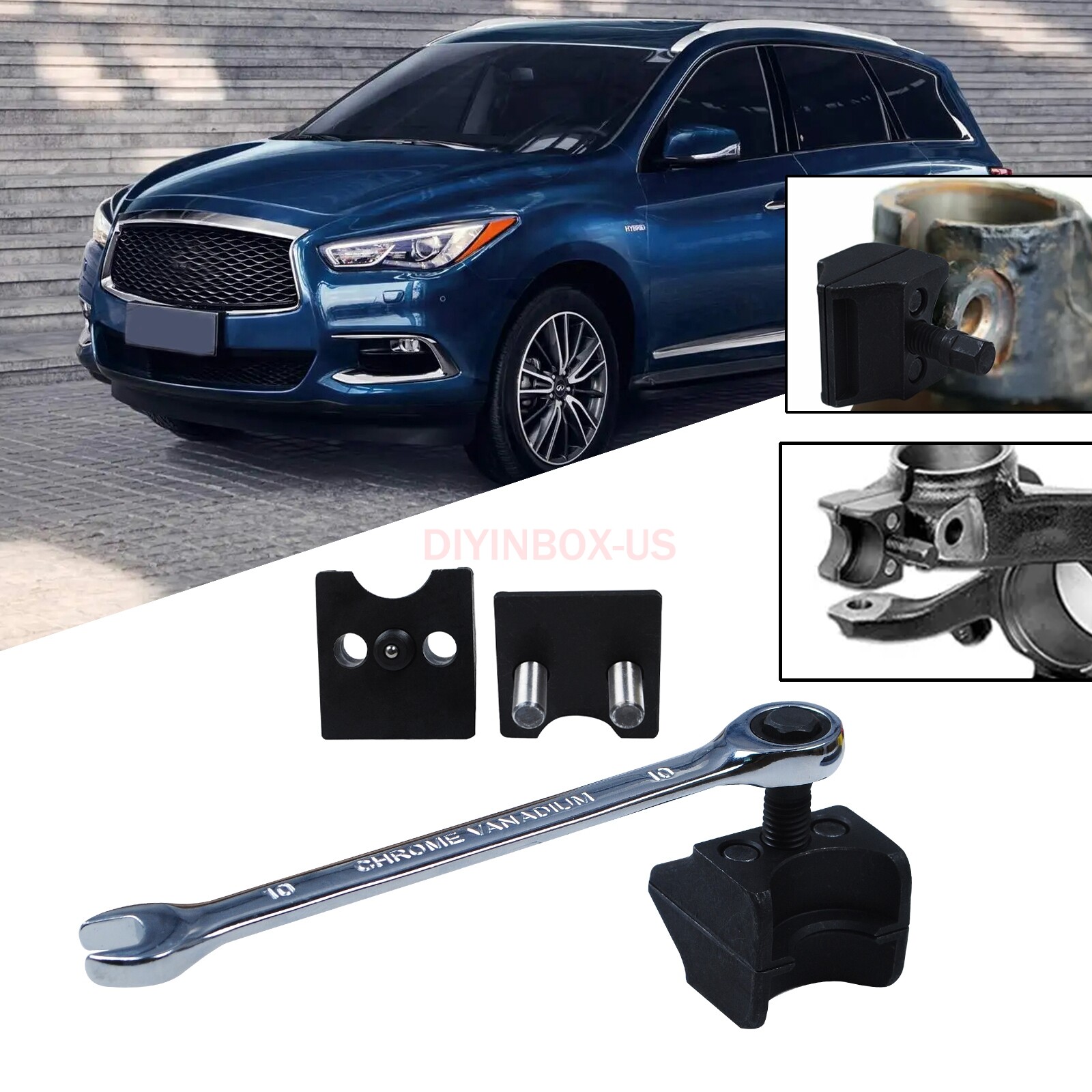 New Suspension Strut Hub Knuckle-Spreader Tool for Peugeot BMW Chevrolet