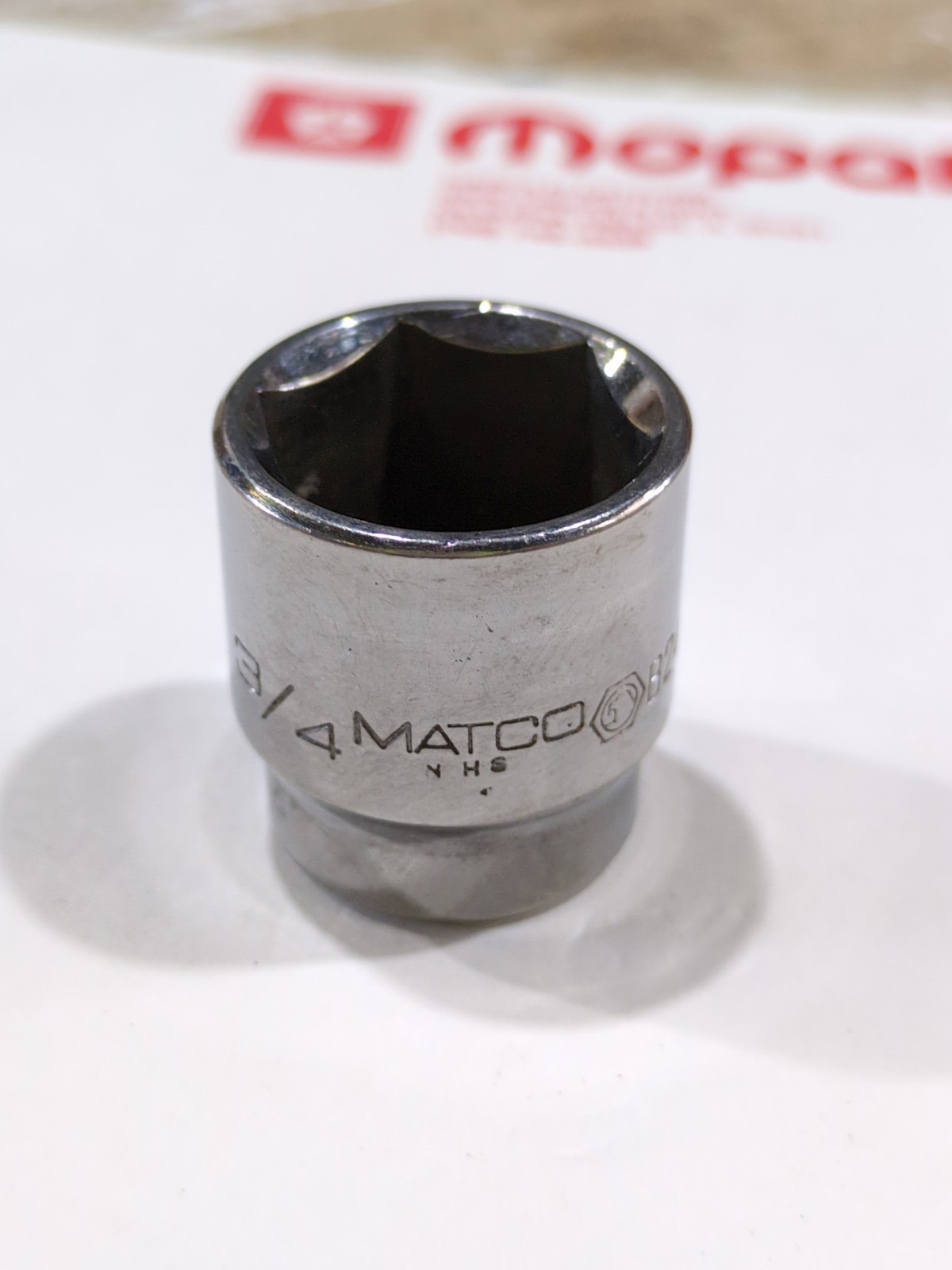 Matco Tools B246 3/4″ SAE Socket 3/8″ Drive 6 Point
