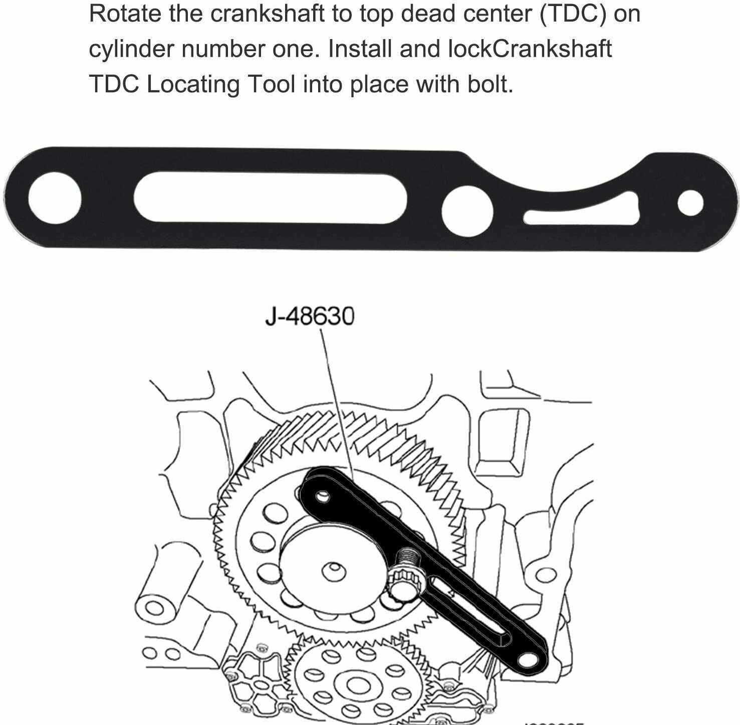 For Detroit Diesel DD13 DD15 J-47487 & J-48630 Engine Gear Train Timing Tool