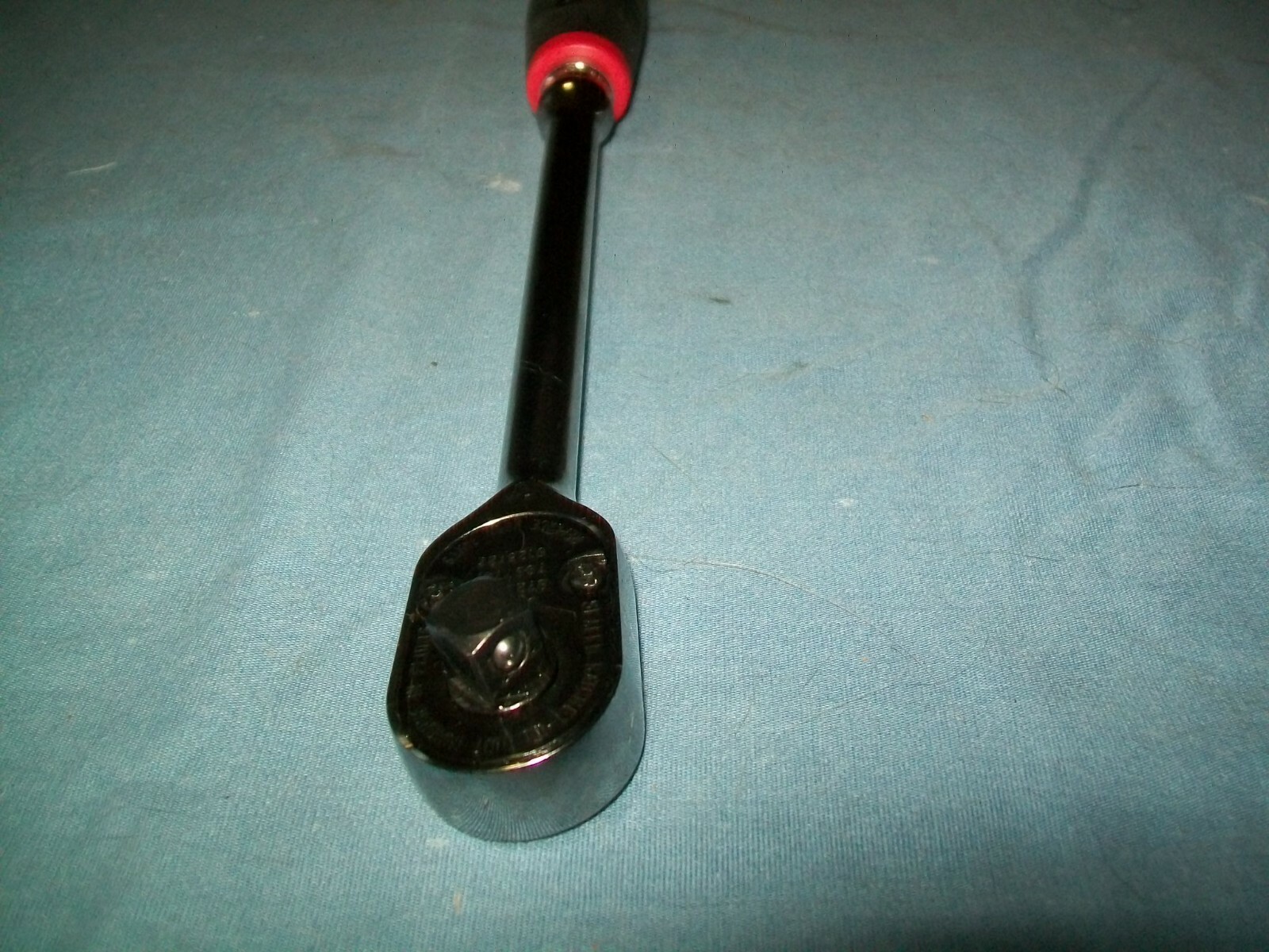 NEW Snap-on™ 3/8″ Drive Red Soft Grip Chrome 12 1/2″ Ratchet FHL80 Dual 80 Tech