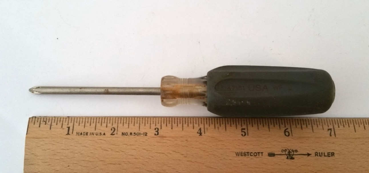 Craftsman P1 47161 WF Phillips Screwdriver USA K348